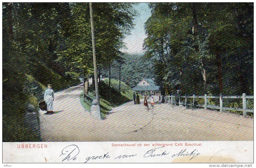 Ubbergen Cafe Boschlust 1905 Postcard - Nijmegen