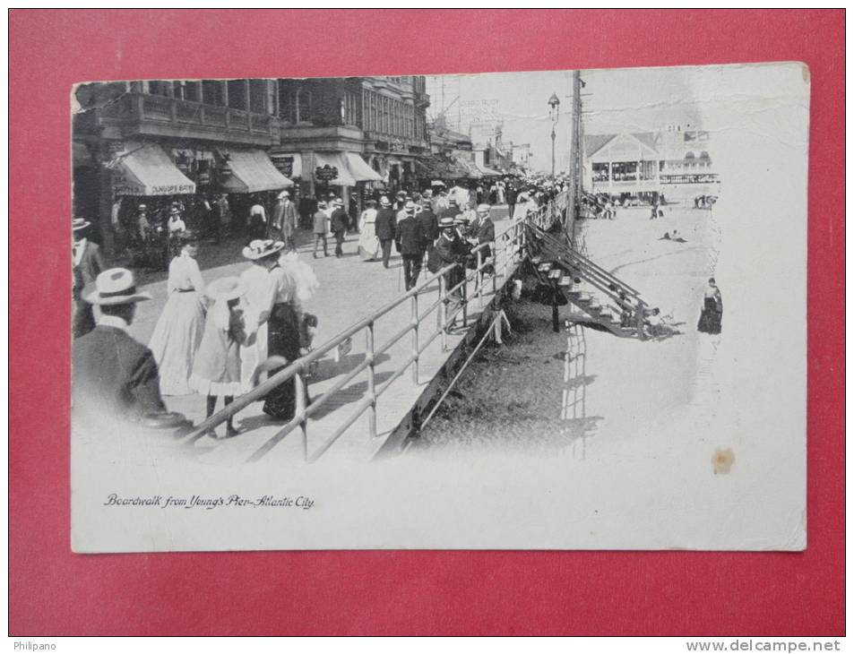 New Jersey > Atlantic City  Boardwalk   1906  Cancel- - ------- --- -    ---- Ref 679 - Atlantic City