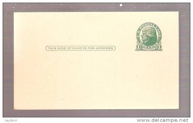 Postal Cards - Thomas Jefferson - 1901-20