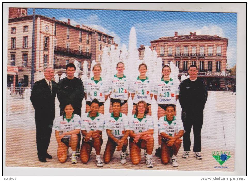 CPM EQUIPE VOLLEY BALL FEMININE USSPA ALBI En 2001 !! - Volleyball