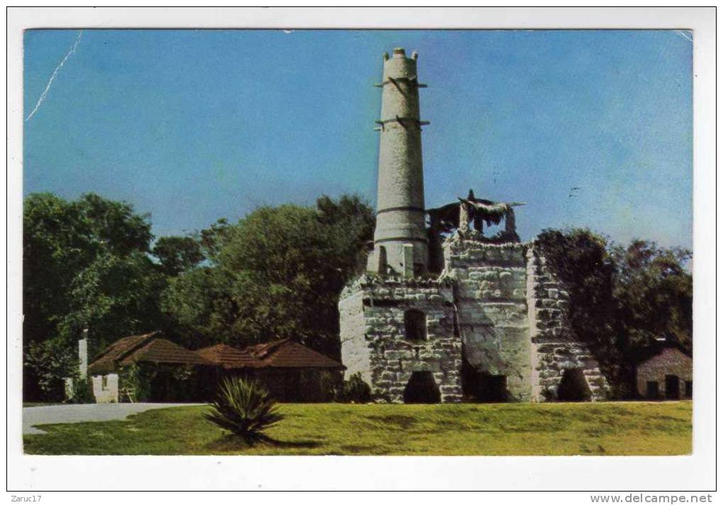 Carte Postale USA LANDMARK OF SAN ANTONIO RIVER Brackenridge Park TEXAS Vieille TOUR Premier Port WEST  MISSISSIPPI - San Antonio