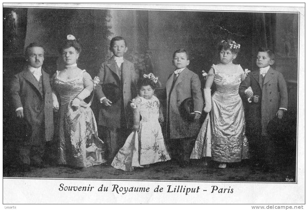 Souvenir Du Royaume De Lilliput.Paris.Non-Voyagée. - Cirque