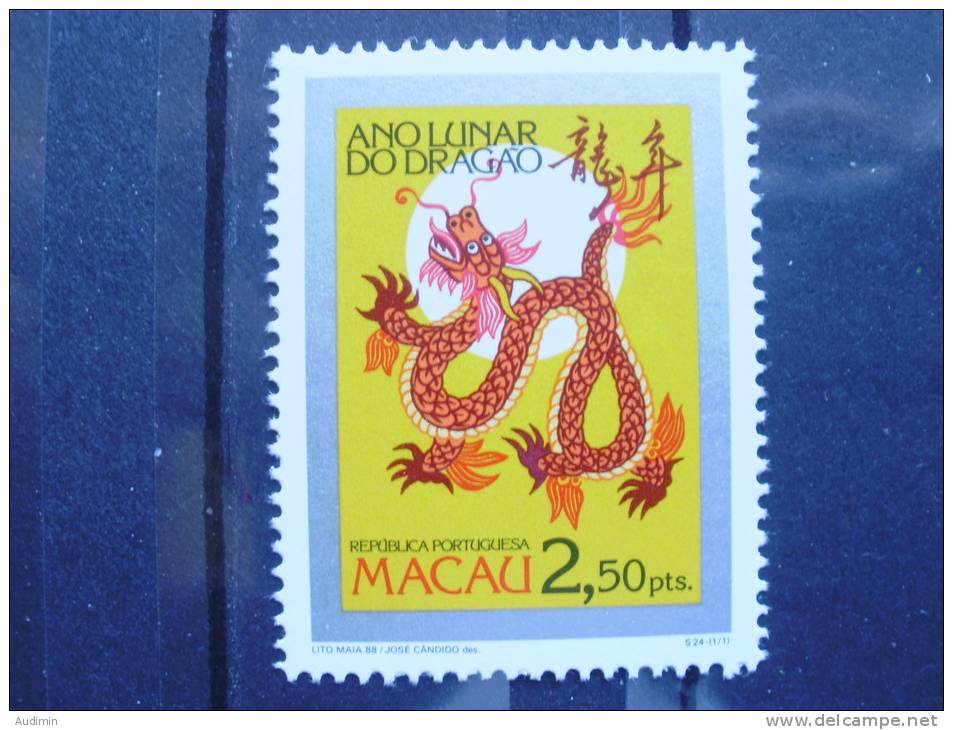 Macau 588 A ++ Postfrisch MNH, Chinesisches Neujahr: Jahr Des Drachen - Neufs