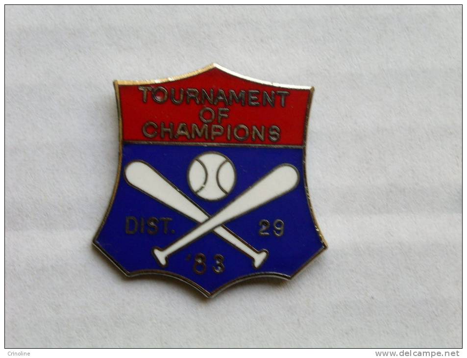 Pin´s - Tournament Of Champions Dist.29 - 83- EGF - Baseball