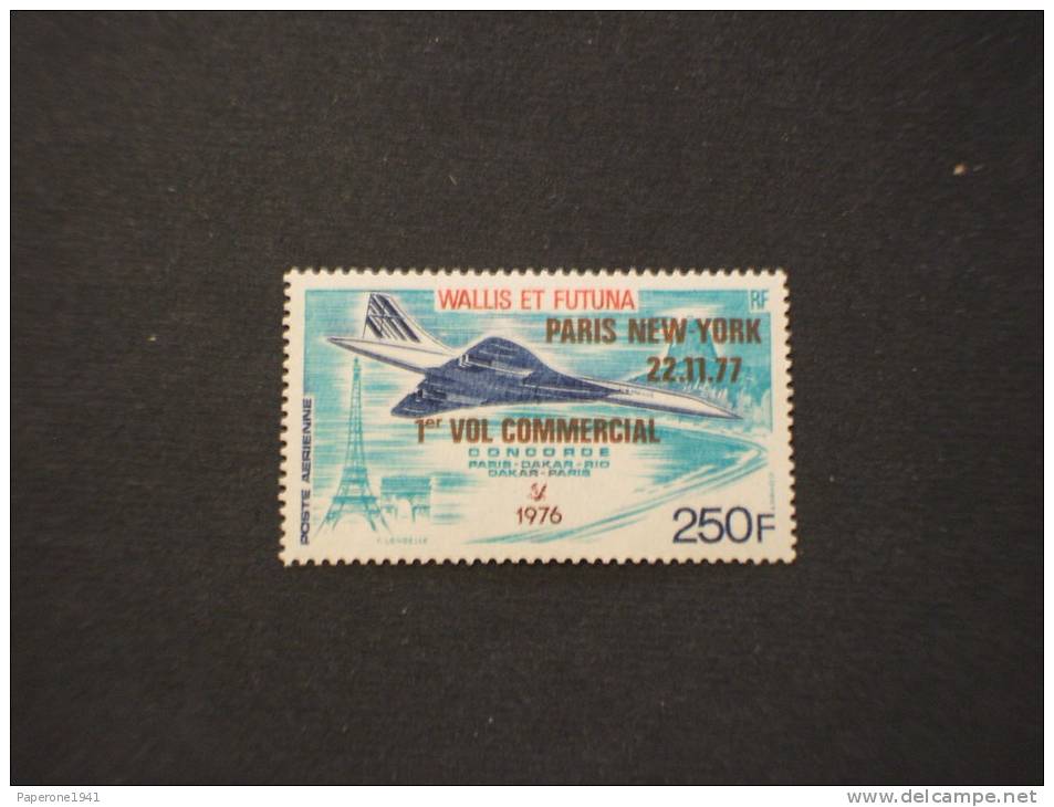 WALLIS FUTUNA - P.A. 1976 CONCORDE, SOPR. - NUOVO(++) - Unused Stamps