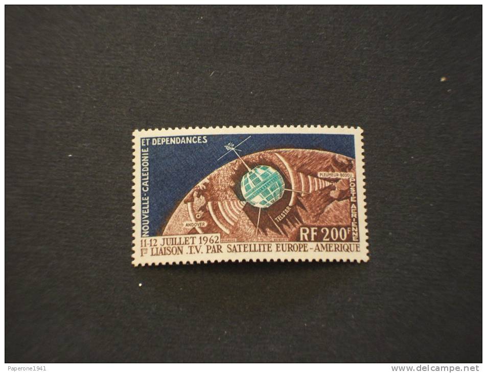 NOUVELLE CALEDONIE - P.A. 1962 SATELLITE - NUOVO(+) - Neufs