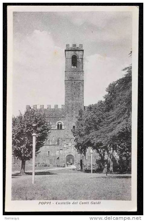 1950 POPPI CASTELLO DEI CONTI GUIDI FP V SEE 2 SCAN ANIMATA - Arezzo