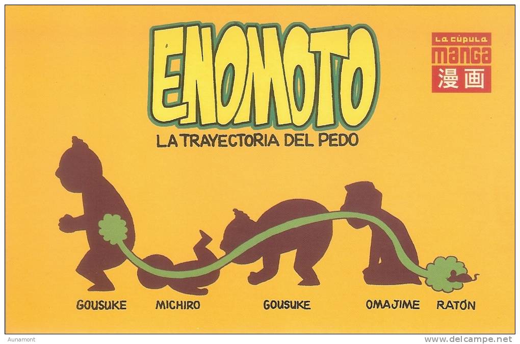 España--Afiche--Enemoto---La Trayectoria Del Pedo - Contemporánea (desde 1950)