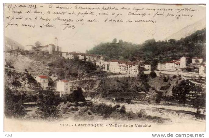 LANTOSQUE - Vallée De La Vésubie  (47818) - Lantosque
