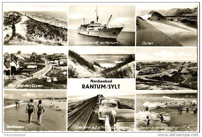 Nordseebad Rantum Sylt - & Boat, Old Cars - Sylt