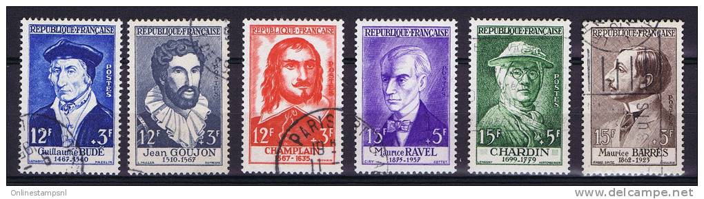 France: Yv 1066-1071 Mi. 1094-1099, Oblitéré/cancelled - Used Stamps