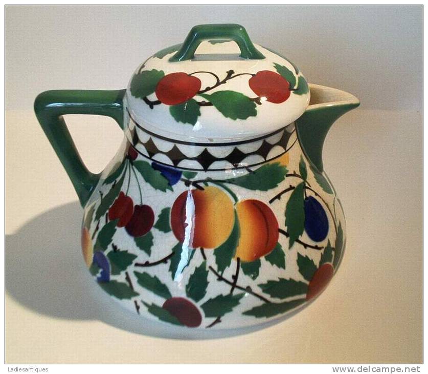 VILLEROY & BOCH Wallerfangen -1874-1909 - Teapot - Théière - Theepot - DI 1404 - Villeroy/Boch (LUX)