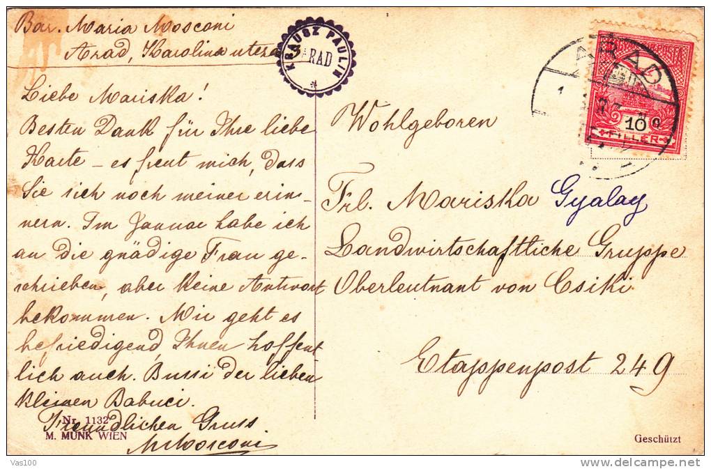 KOEHLER MELA ORIGINAL VINTAGE POST CARD NR.1132 M.MUNK WIEN PERFECT SHAPE - Köhler, Mela