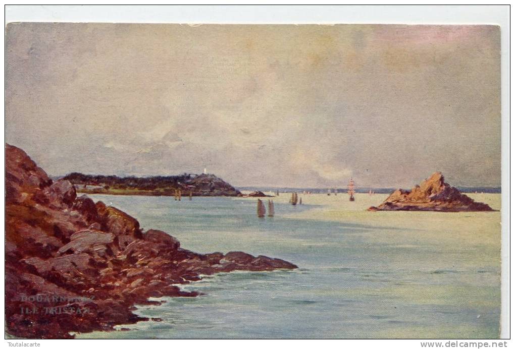 CPA 29 DOUARNENEZ ILE TRISTAN PAR EUG. BOURGEOIS - Bourgeois