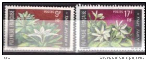 Polynésie Française 1969 Poste 64 Neuf Sans Gomme Et 65 Neuf Sans Charnière **  -- Yvert   PO 64 / 65 -- Côte 7,30 € - Unused Stamps