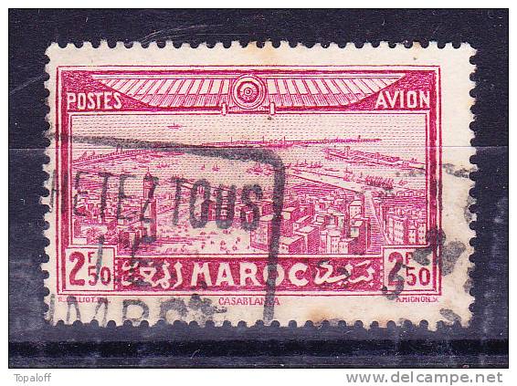 Maroc PA N°37 Oblitéré - Poste Aérienne