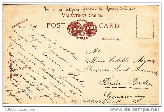 Uk Scotland The Islands From Mulia Loch Lomond Vintage Original Postcard Ca1900 Ak Cpa [WIN3_312] - Dunbartonshire