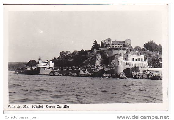 Chile  Vi&ntilde;a Del Mar  Tarjeta Postal Vintage Original Real Photo Postcard Ca1930 Ak Cpa [WIN3_346] - Chile