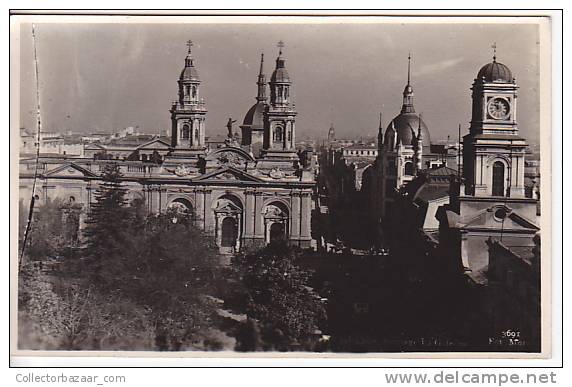 Chile Santiago  Tarjeta Postal Vintage Original Real Photo  Postcard Ca1930 Ak Cpa [WIN3_364] - Chile