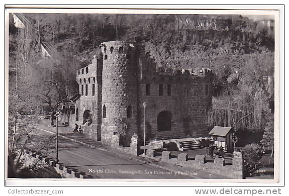 Chile Santiago  Tarjeta Postal Vintage Original Real Photo  Postcard Ca1930 Ak Cpa [WIN3_376] - Chile