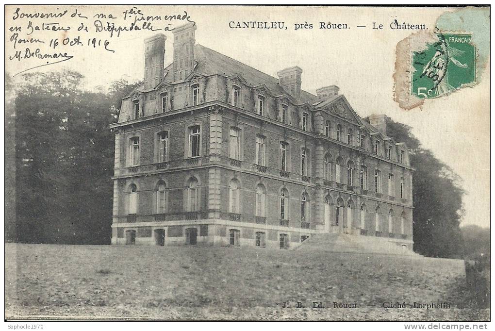 HAUTE NORMANDIE - 76 - SEINE MARITIME - CANTELEU Près ROUEN - Le Château - Canteleu