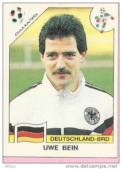 STICKERS - ITALIA ´90, Panini, No 261 - Uwe Bein - Deutschland - BRD - Edizione Italiana