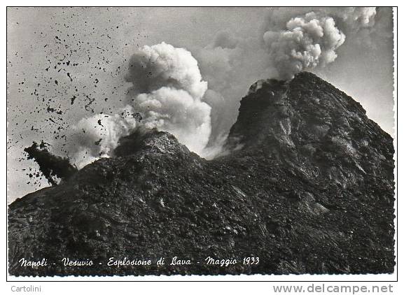 Vulkaan Vulkan Volcan Volcano  Vesuvio Vesuvius  Vésuve Vesuv Napoli  Naples Napels Italie Italy - Andere & Zonder Classificatie