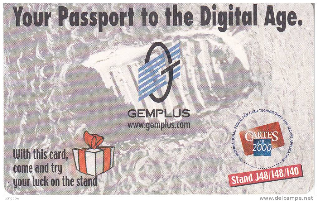 SMART CARD GENPLUS - CARTES 2000 - Unclassified