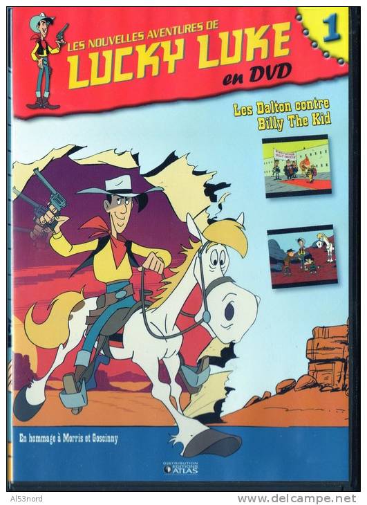 DVD LUCKY LUKE   N° 1 - Infantiles & Familial