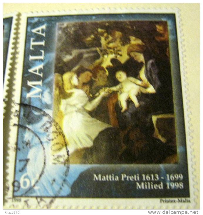 Malta 1998 Christmas 6c - Used - Malta