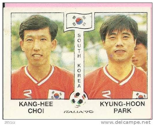 STICKERS - ITALIA ´90, Panini, No 318 - South Korea - Edizione Italiana