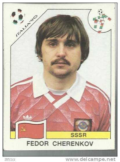 STICKERS - ITALIA ´90, Panini, No 148 -  Fedor Cherenkov - SSSR - Edizione Italiana