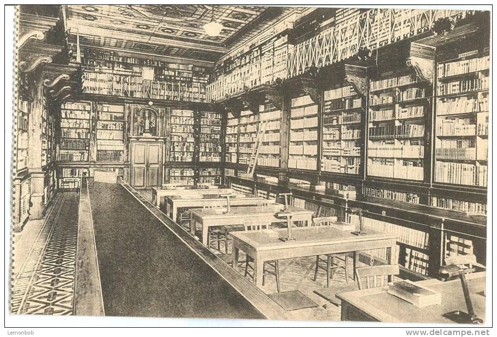 Italy, Roma, Rome, Seminaire Francais, La Bibliotheque, Early 1900s Unused Postcard [11645] - Other & Unclassified