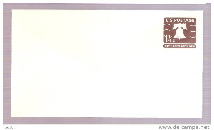 Stamped Envelop - Liberty Bell - 1961-80