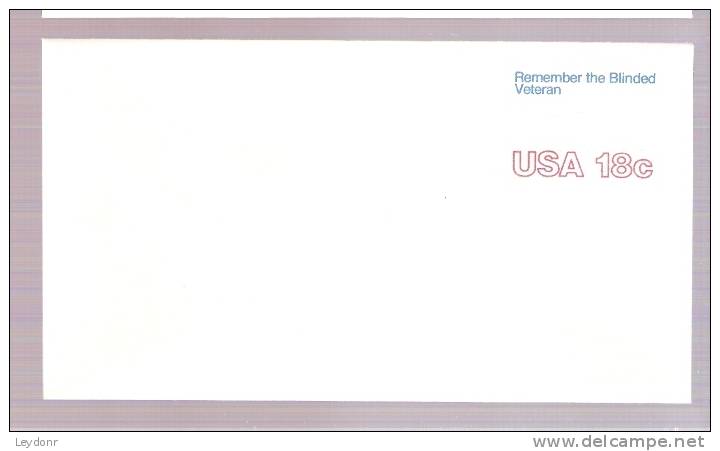 Stamped Envelop - Remember The Blinded Veteran - 1981-00