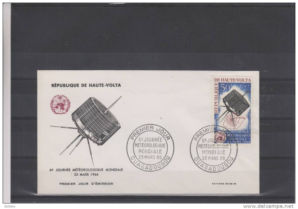 Espace - Météorologie - Haute Volta - Lettre De 1966 - Alto Volta (1958-1984)