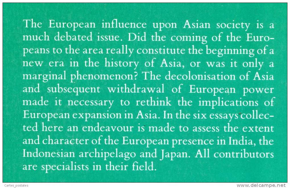 Trading Companies In Asia  1600 - 1830   ( Collectif) - Cultural