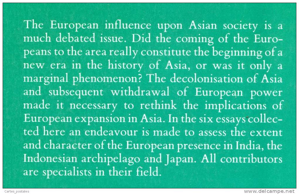 Trading Companies In Asia  1600 - 1830   ( Collectif) - Cultura