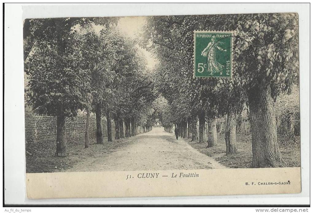 CLUNY , LE FOUETTIN - Cluny