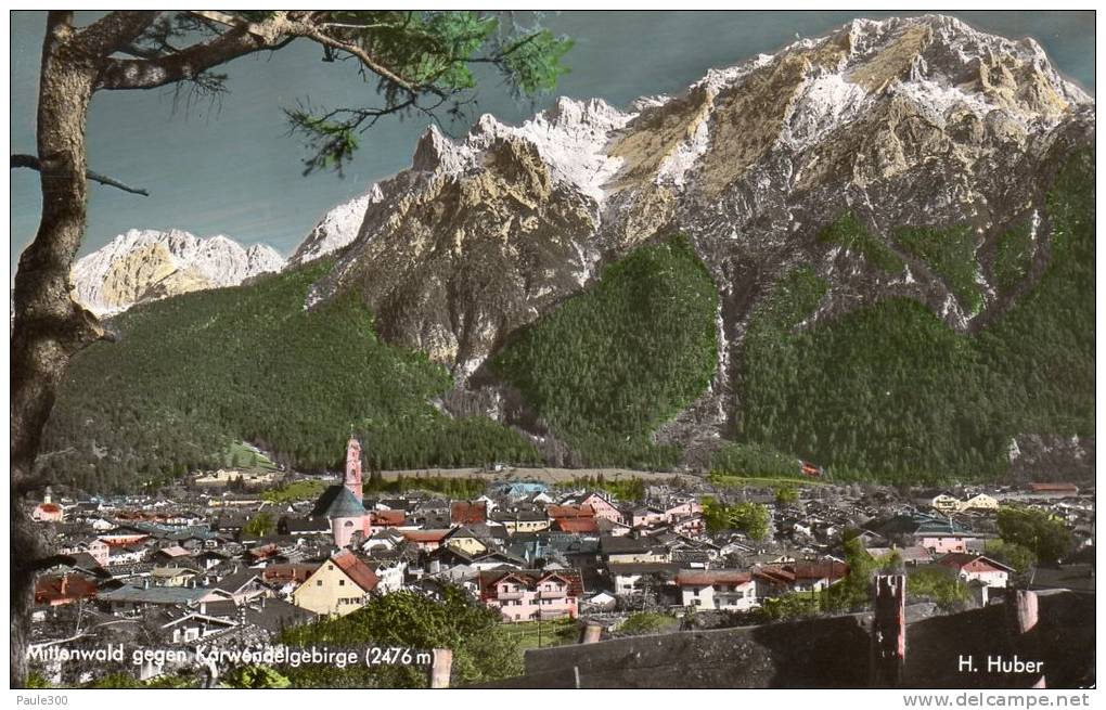 Mittenwald - Gegen Karwendelgebirge    L1 - Mittenwald