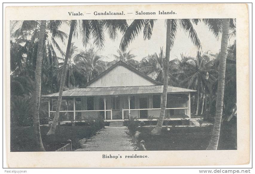 CPA ILES SALOMON - VISALE - GUADALCANAL - BISHOP'S RESIDENCE - Solomon Islands