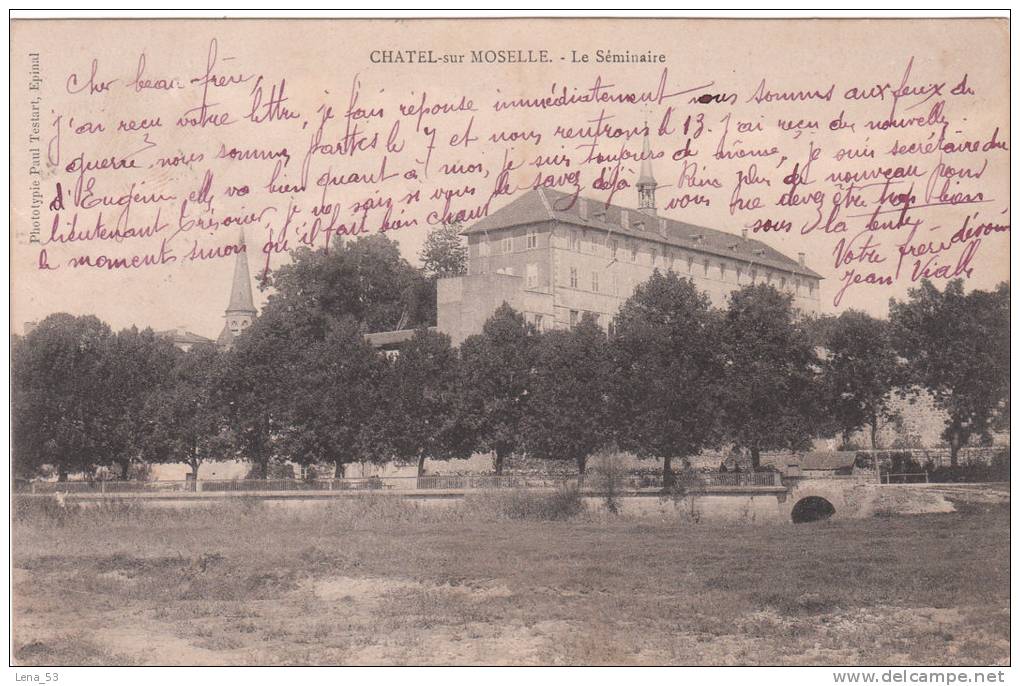 CHATEL-SUR-MOSELLE  -  Le Séminaire - Chatel Sur Moselle