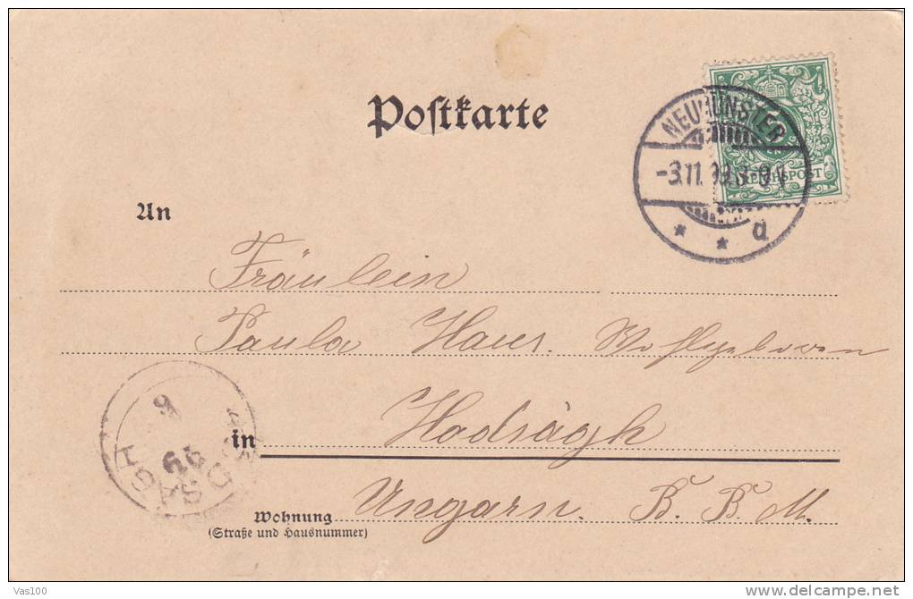 NEUSMUNSTER,1899,HOLSTAIN ,CPI,GERMANY - Neumuenster