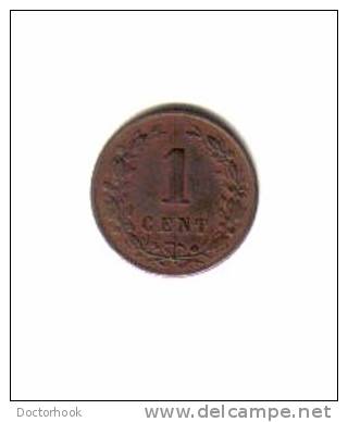 NETHERLANDS   1  CENT  1898  (KM # 107) - 1 Cent