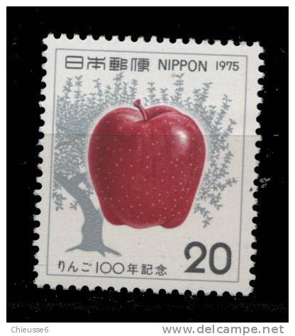 (B 5 - Lot 77) Japon **  N°   1168  - Pomme Et Pommier - Neufs