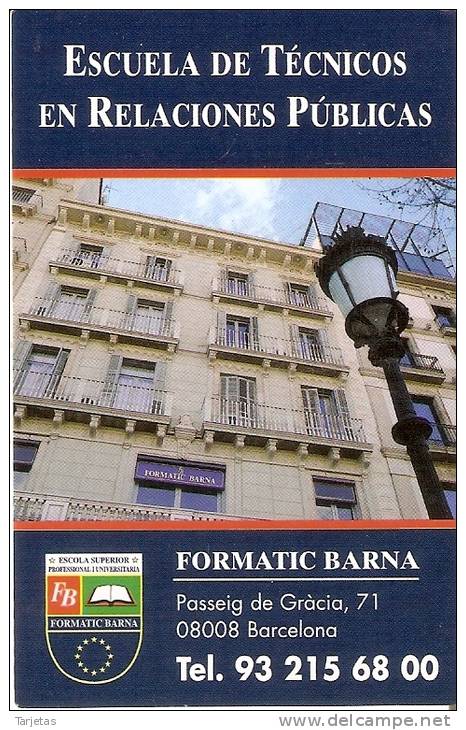 CALENDARIO DEL AÑO 1998-1999 DE ESCUELA DE TECNICOS EN RELACIONES PUBLICAS  (CALENDRIER-CALENDAR) - Tamaño Pequeño : 1991-00