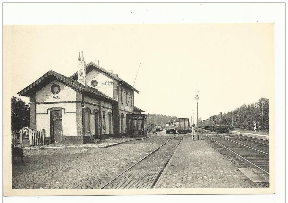 GASTUCHE - La Gare (avec Train à Vapeur - Grez-Doiceau - Environs De Wavre - Pécrot - Nethen, Etc...) - Grez-Doiceau