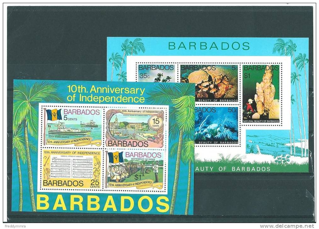 Barbade: BF 9/ 10 ** - Barbades (1966-...)