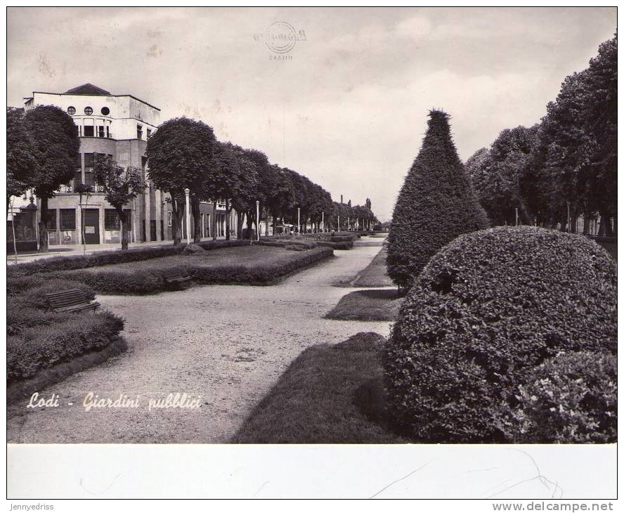 LODI , Giardini - Lodi