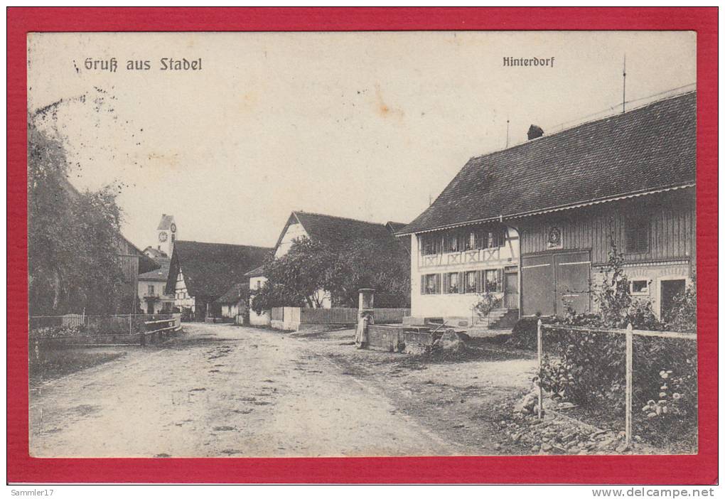 STADEL HINTERDORF, LICHTDRUCK - Dorf